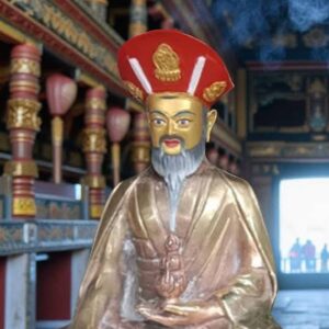 Zhabdrung Ngawang Namgyal Rinpoche Statue – Handcrafted in Bhutan