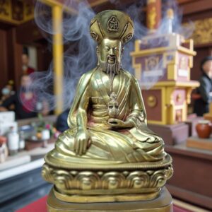 Zhabdrung Ngawang Namgyal Rinpoche Statue – Handcrafted in Bhutan