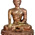 Buddha Dordenma Shakyamuni pure copper statue handcrafted in Bhutan